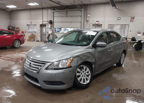 2014 Nissan Sentra S/Sv/Sr/Sl from USA, damaged, VIN 3N1AB7AP9EL615355